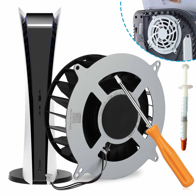 Internal Cooling Fan Cooler 23 Blades for PS5 PlayStation 5 Console