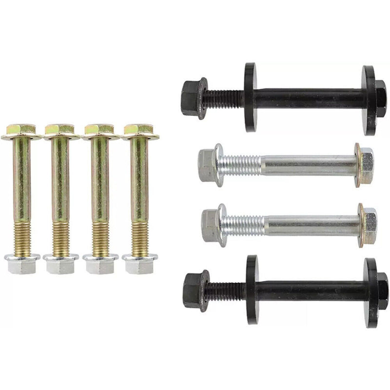 4x4 Complete Front Control Arms Cam Bolts Hardware Kit for 2000-2002 Dodge Ram