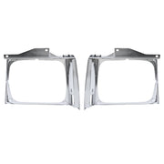 DURAFORCE ABS Headlight Bezel Door for Chevrolet S10 for GMC S15 Jimmy 1982-1990