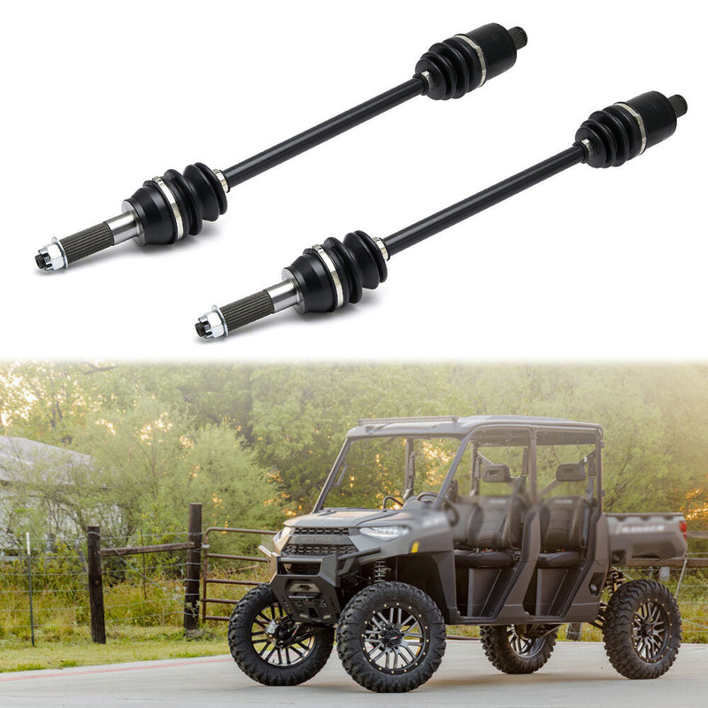 715mm Rear CV Axle Drive Shaft for Polaris Ranger XP 900 1000 1333756 2 Pack