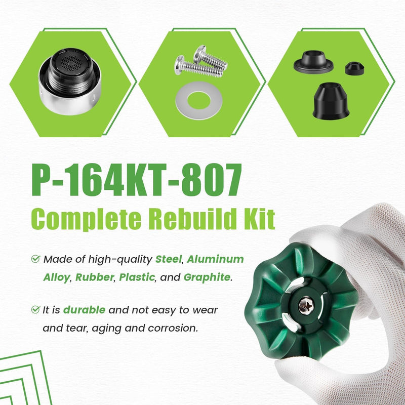 P-164KT-807 Rebuild Kit for Prier P-164 Original or Diamond Faucet