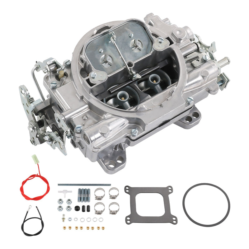 1405 Performer 600 CFM Square Bore 4 Barrel Carburetor Manual Choke Replace