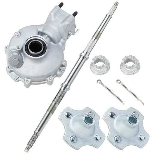 DURAFORCE Rear Differential with Axle Shaft Wheel Hub for Honda TRX300 300FW Fourtrax 88-0