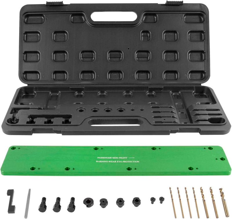 71500 Exhaust Manifold Bolt Stud Drill Template Tool for Dodge 5.7L Hemi Motors