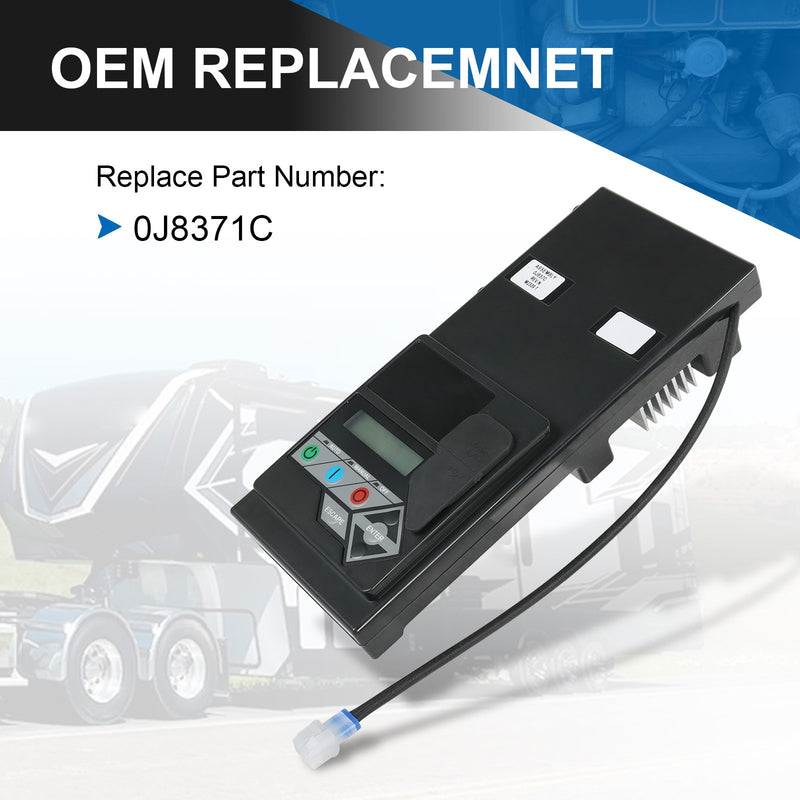 Black Generator Standby Controller Assembly HSB AC Replace 0J8371C for RV