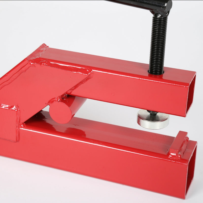Red Trailer Hitch 2" Ball Mount Receiver Clamp for Deere Bobcat Tractor