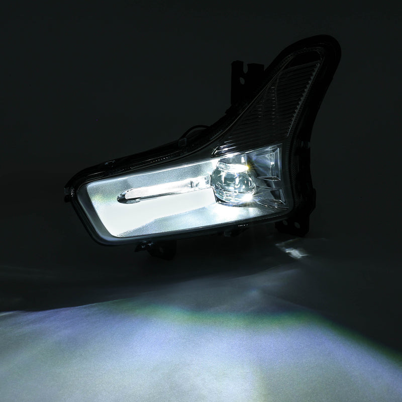 LED Front Driver Left Fog Light Lamp Clear Lens for Ford Fusion 2019-2021