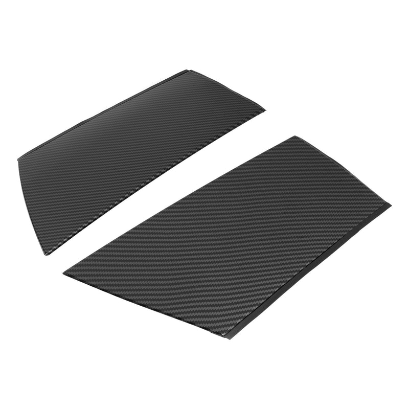 Pillar Molding Trim Cover Carbon Fiber Painted for Nissan 370Z 2009-2020 LH RH