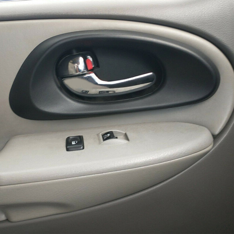 15214501 Front Left Inside Door Handle Bezel for Chevy Trailblazer 2002-2009