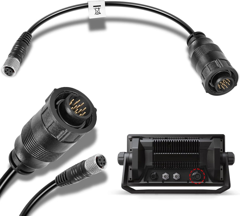 1852073 MKR-US2-13 US2 Adapter Cable for Humminbird SOLIX APEX XPLORE ONIX