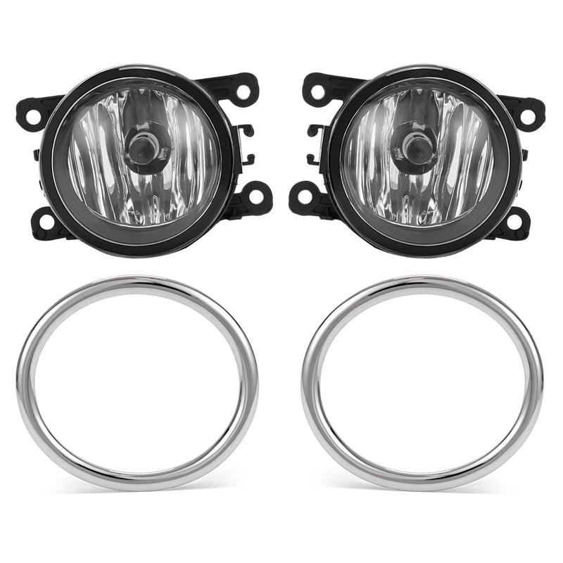 Clear Fog Lights With Ring Wiring Switch for Honda Pilot EX 2012-2015