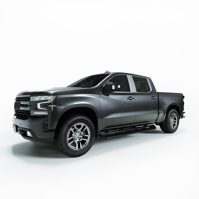 Stainless Steel Pillar Post Trim for Chevy Silverado Sierra for GMC 2019-2025