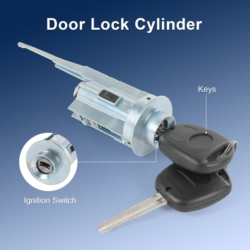 Ignition Lock Cylinder Switch with 2 Keys for 2003-2006 Tundra 2001-2007 Sequoia