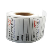 DURAFORCE 200 Pcs Oil Change Stickers Next Service Due Reminder Car Window Labels