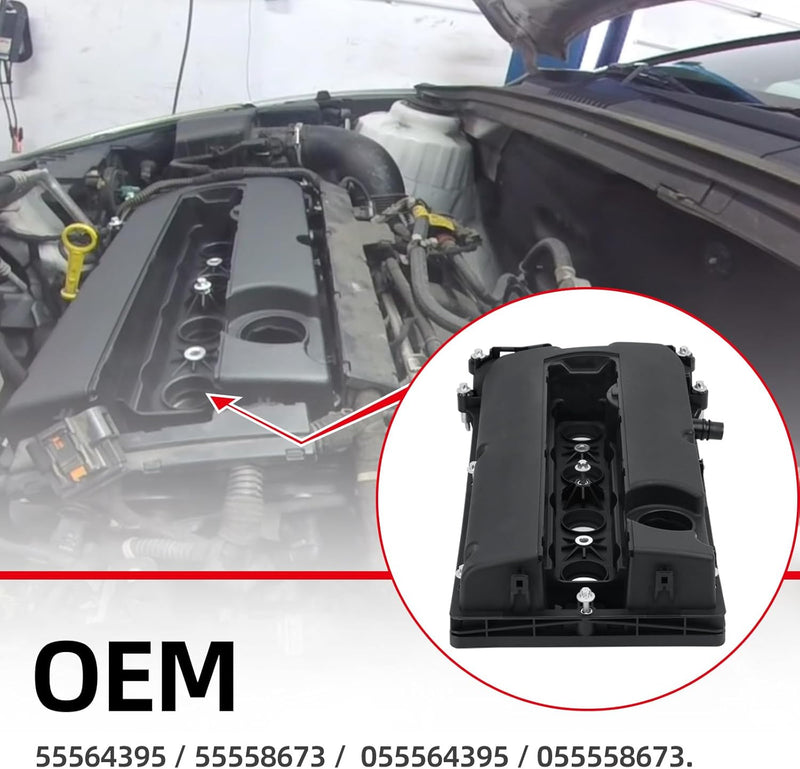 55564395 Engine Valve Cover Camshaft Rocker Cover for Chevy Cruze Sonic 1.8L