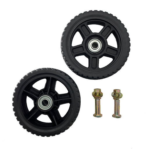 DURAFORCE 6 Inch Push Mower Wheel 6X1.50 Repl OEM 583783601 STD333760 2 Pieces