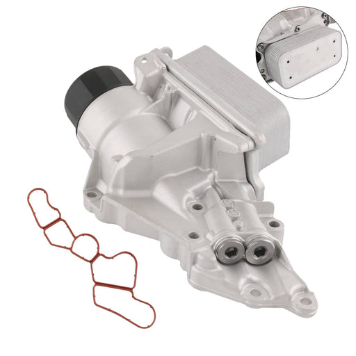 DURAFORCE 2721800510 Oil Filter Housing With Cooler for Mercedes-Benz 272 180 0510