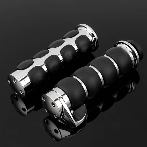 DURAFORCE 1" Handlebar Hand Grips for Harley Electra Glide Road King Softail FL Dyna