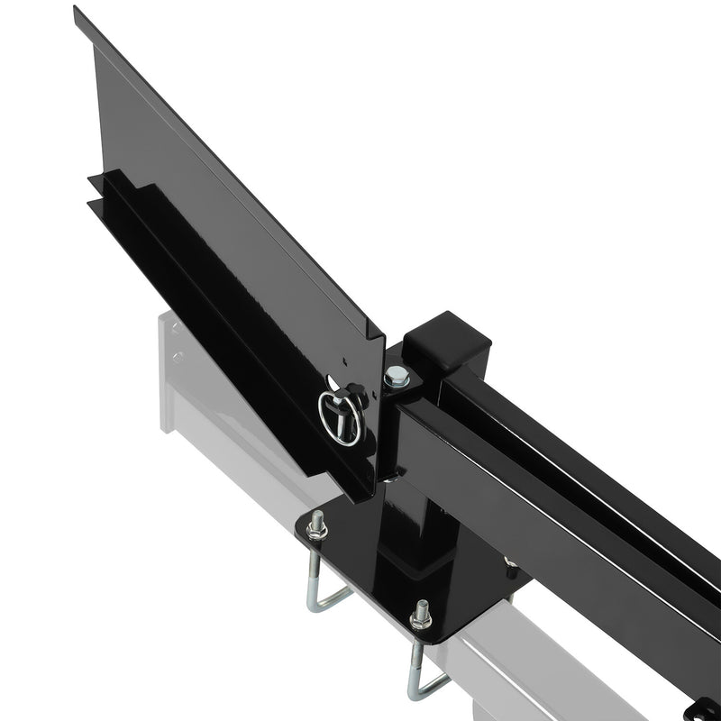 Powder Coated Black Bumper-Mounted Swing Arm Assembly Universal for Grilling