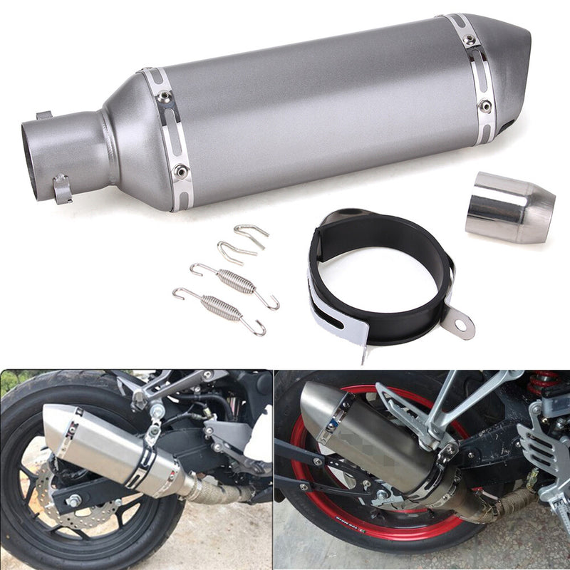 Motorcycle Exhaust Muffler Pipe Removable DB Killer Slip On 38-51mm Universal
