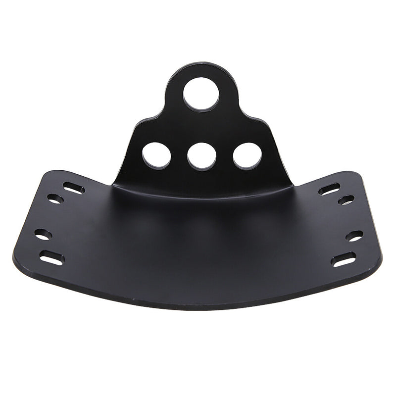 License Plate Holder Side Mount Bracket for Harley Honda Motorcycle Universal