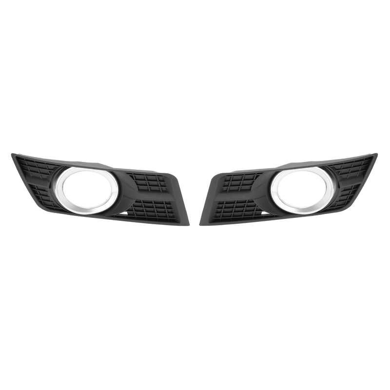 Left And Right Side Fog Light Cover Bezel Trim Chrome for Cadillac SRX 2010-2016
