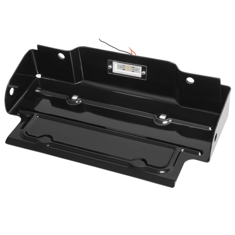 DURAFORCE Rear License Plate Frame With Lamp for Chevy Blazer for GMC Suburban 1967-1995