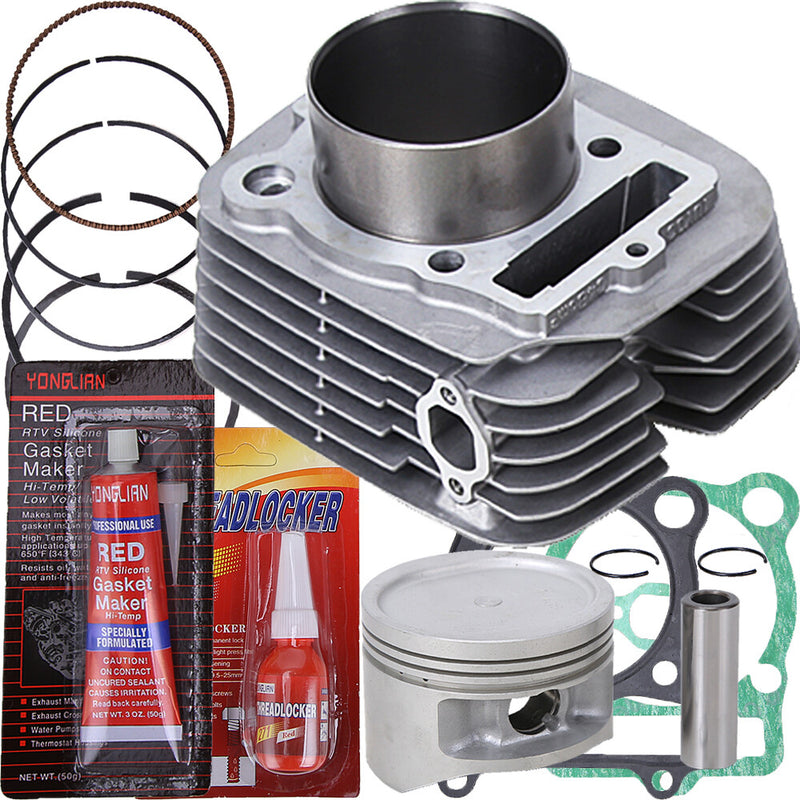 Cylinder Piston Top End Gasket Kit for Yamaha Big Bear 350 YFM350U 1996-1999