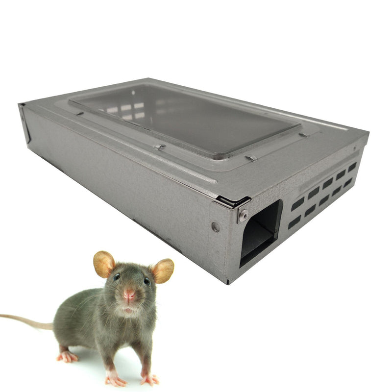 Multiple Catch Mouse Trap Clear Lid Repeater Humane Mouse Trap