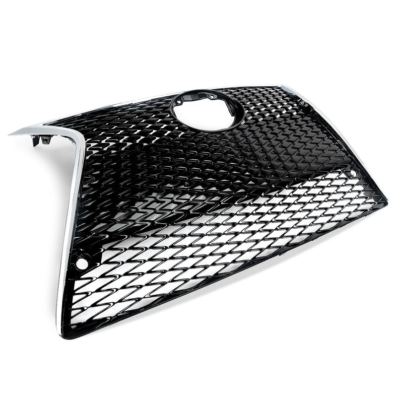 DURAFORCE For 14-16 Lexus IS200t IS250 IS350 F Sport Front Bumper Grille Gloss Black 2014