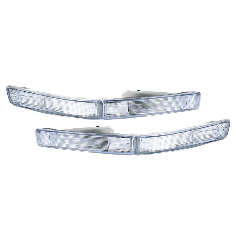 Front Bumper Signal Light Clear Lens Left Right for Lexus LS400 1990-1994
