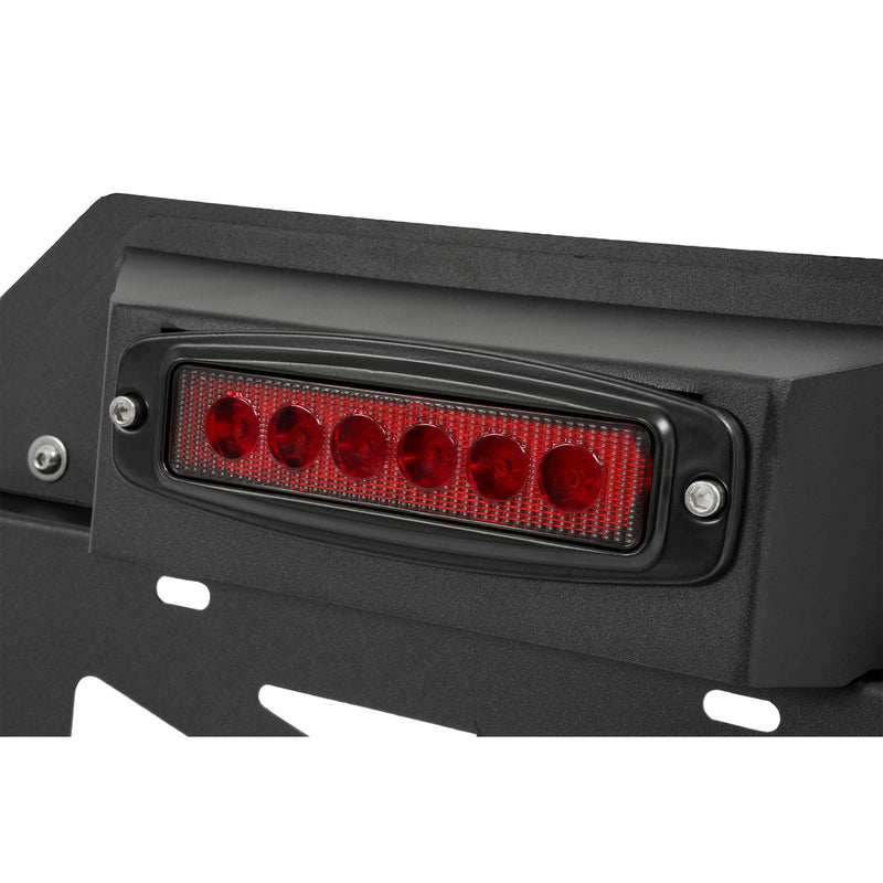 Spare Tire License Plate With Third Brake Light for Jeep Wrangler JK 2007-2018
