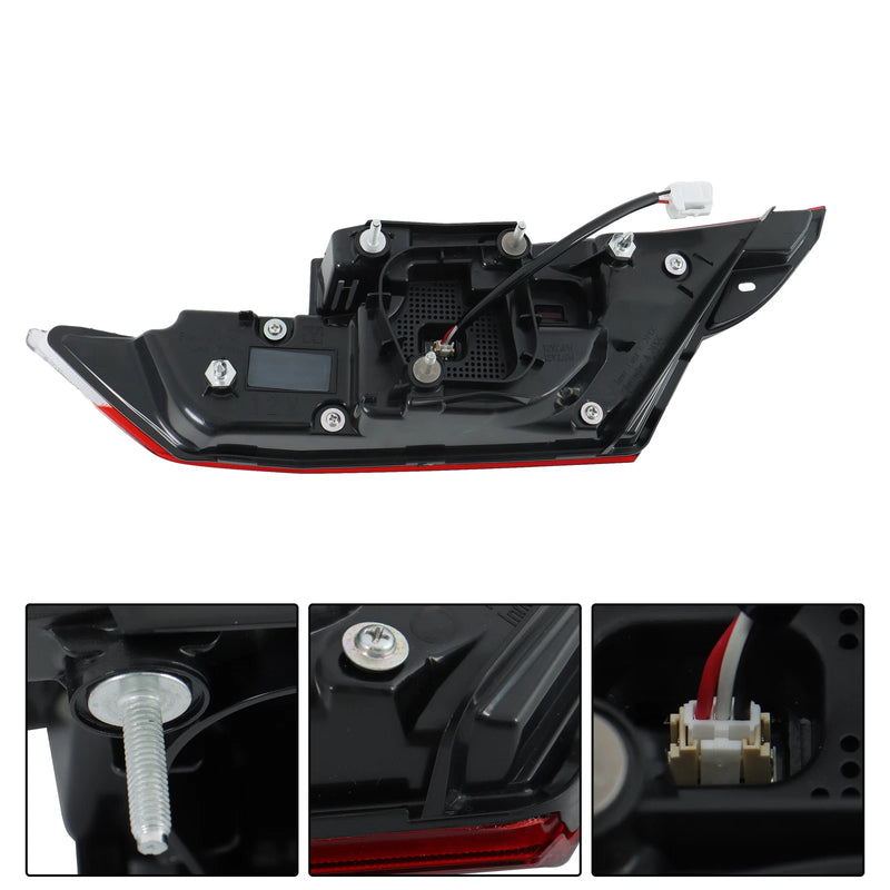 DURAFORCE Inner Tail Light Lamp Halogen for 2025 Toyota Camry LE SE 25 Left Driver Side