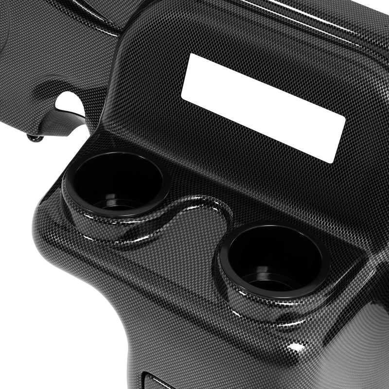 Carbon Fiber Style Radio Speaker Dash Cover for EZGO RXV 2008-Up Golf Cart