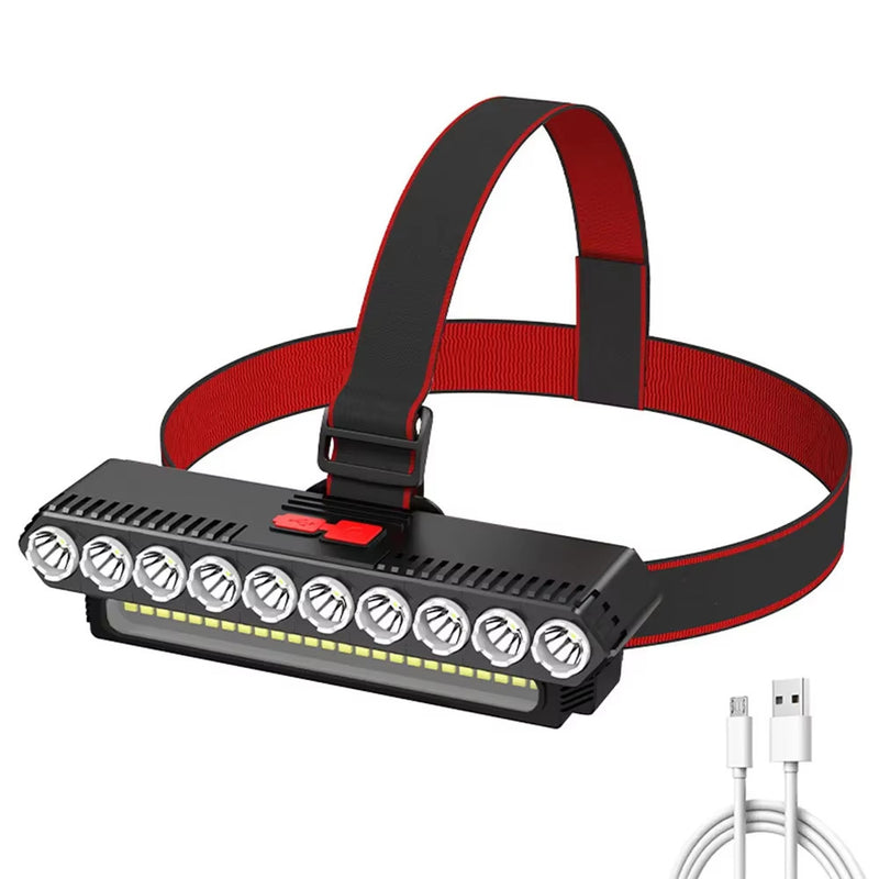Super Bright LED Headlamp Rechargeable Headlight Head Torch Work Lamp Flashlight