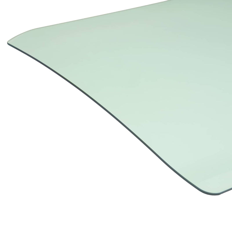 DURAFORCE Light Green Door Window Glass for Ford F-150 Bronco 1987-97 Front Driver Side