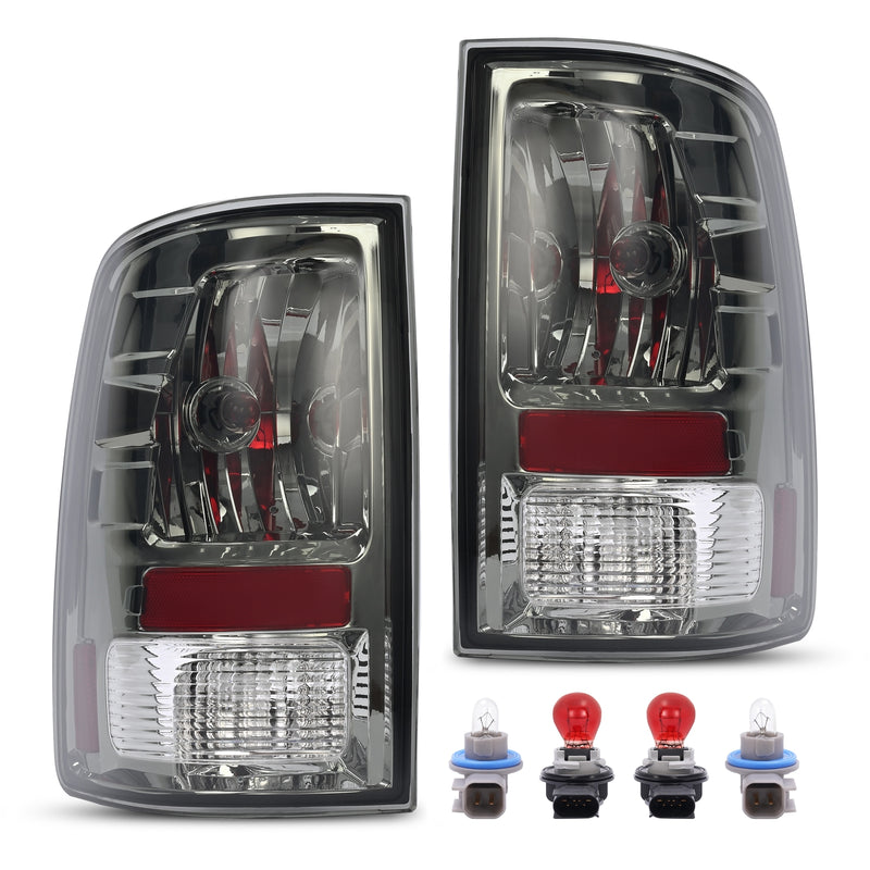 Left Right Smoke Tail Lights Brake Lamps for Dodge Ram 1500 2500 3500 2009-2018