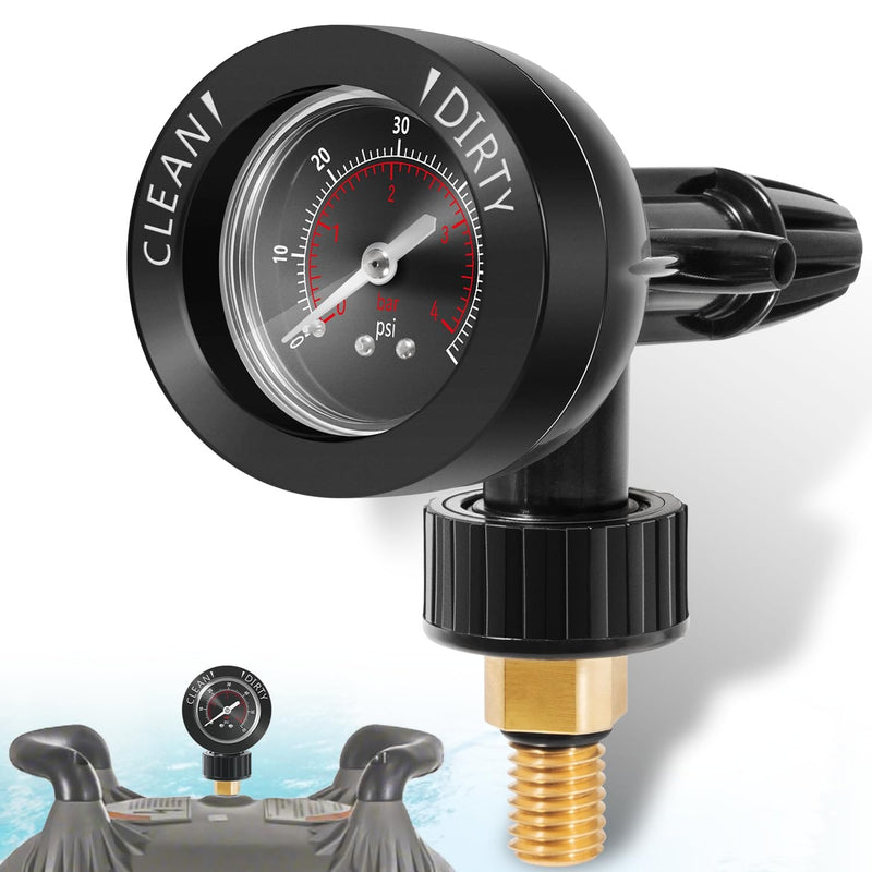 R0357200 Brass Insert Air Gauge Release Valve for Jandy CV CL DEV DEL JS Series