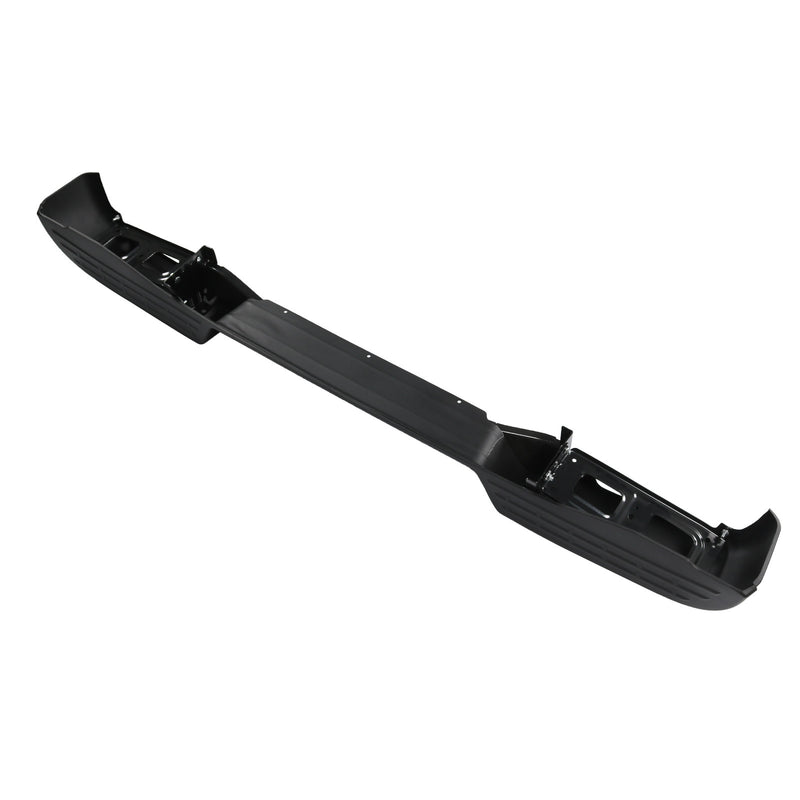 Black Rear Step Bumper Assembly for Nissan NV1500 NV2500 NV3500 2012-2021 Steel