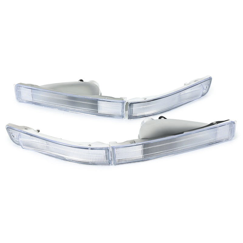 Front Bumper Signal Light Clear Lens Left Right for Lexus LS400 1990-1994