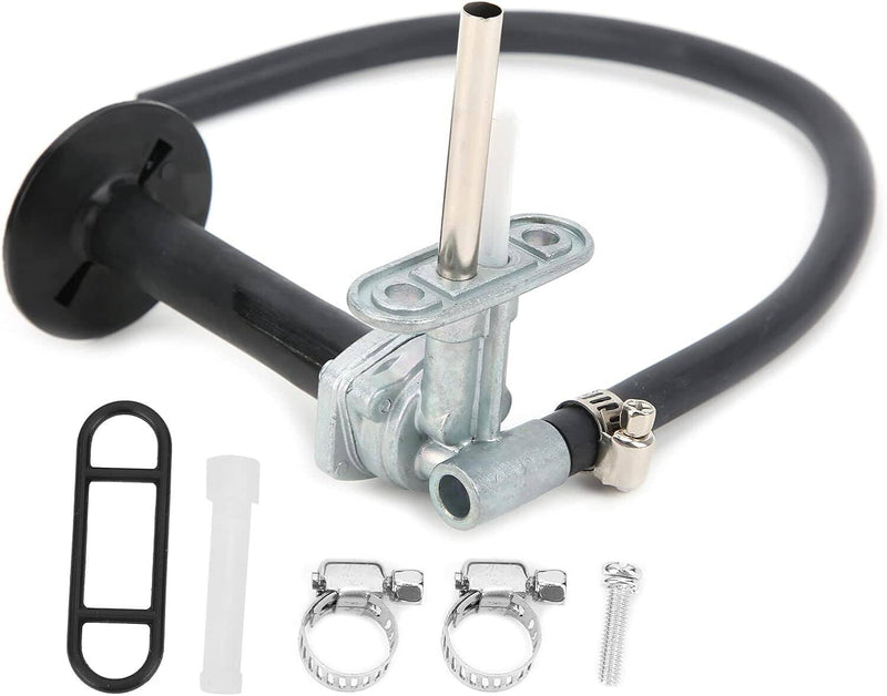 Fuel Valve Petcock Tank Switch & Lever Screw for 2002-2008 Yamaha Grizzly YFM660