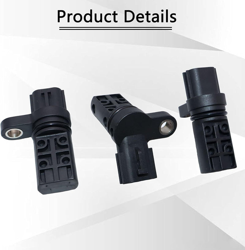 Camshaft Crankshaft Position Sensor 3x for 2005-2012 Nissan Pathfinder