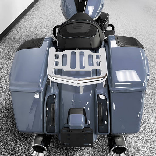 DURAFORCE Detachable Luggage Rack for Harley Touring Street Glide Road Glide 2009-2025