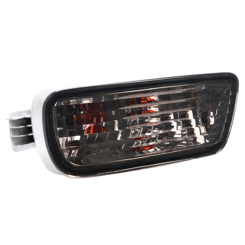 Front Bumper Smoked Turn Signal Lights Lamps for Toyota Tacoma 2001-2004 Pair