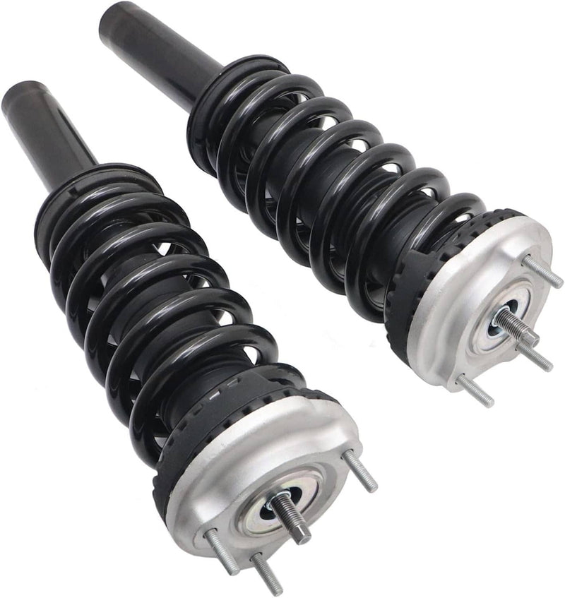 2x Front Shock Absorber Struts Assys Kit for Maserati Ghibli M157 AWD 670008897