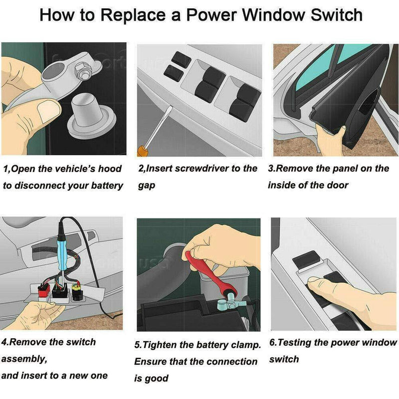 68086693AC Power Window Master Control Switch for Jeep Grand Cherokee Dodge Car