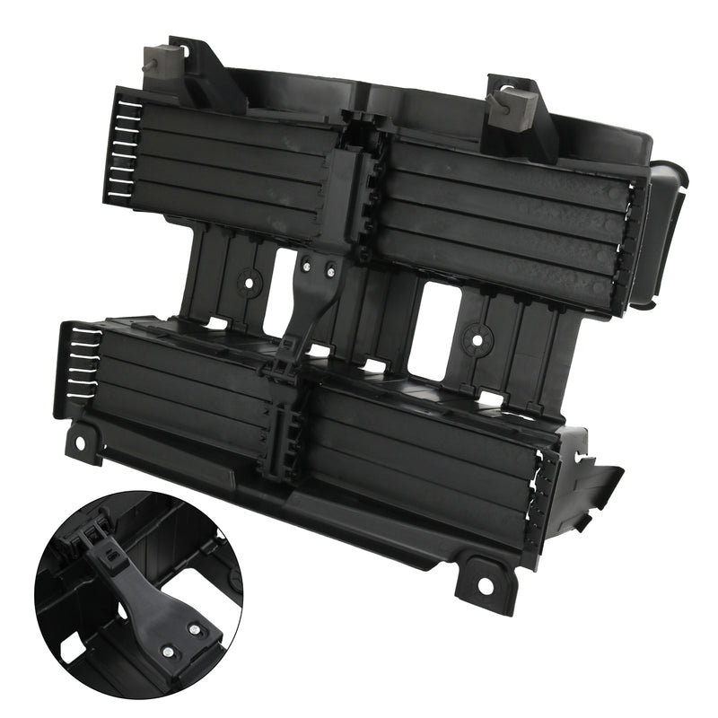 JR3Z8475F Front Shutter Assembly Radiator with Motor for Ford Mustang 2018-2022