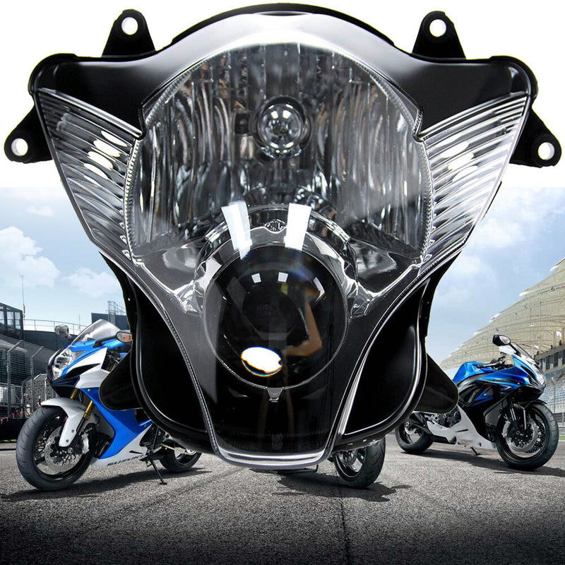 Front Headlamp Headlight Assembly for Suzuki GSXR600 GSXR750 K6 2006 2007 06-07