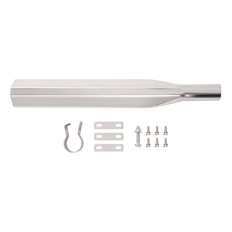 DURAFORCE Universal Electrophoresis Rear Quarter Fender Bracket Stainless Steel Slivery