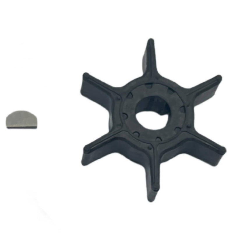 DURAFORCE 68T-44352-00 Water Pump Impeller With Key for Yamaha 4-Stroke 6 8 9.9 HP Outboar